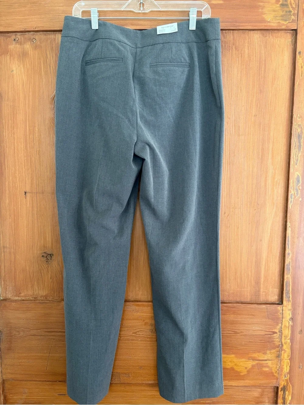NWT The Limited Lexie Gray Classic Dress Pants Straight Classic Relaxed Fit 10